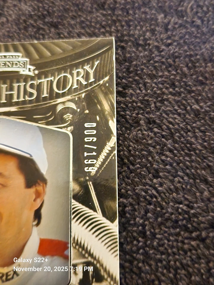 2012 PRESS PASS LEGENDS ALAN KULWICKI TRIBUTE RACE USED FIRESUIT.  - Image 4 of 4