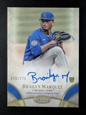 2021 Topps Tier One BRAILYN MARQUEZ 90/275 Rookie RC Auto Break Out #BOA-BMQ