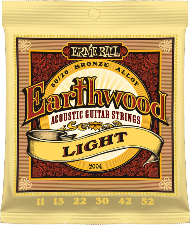 Струны для акустической гитары Ernie Ball Earthwood Light 11-52 2090₽
