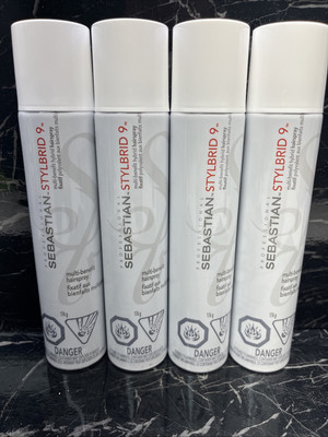 4x Sebastian Stylbrid 9 Multi Benefit Hybrid Hairspray 6.2oz new