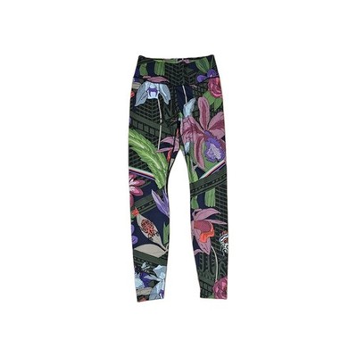 Nike One Icon Clash Multicolor Floral Print Leggings Dri-fit Size Small 