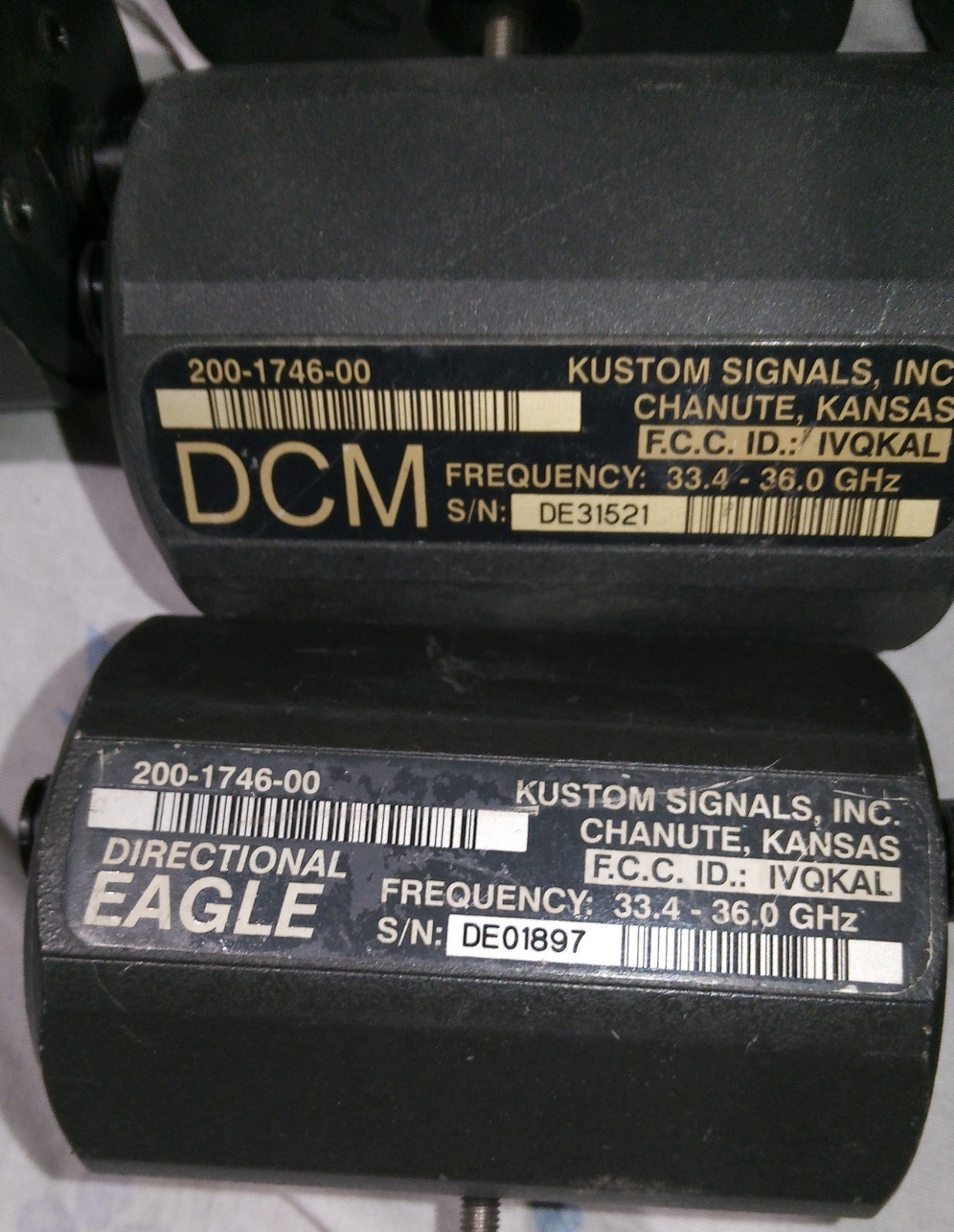 Lot of (12) Kustom Signals DCM - Eagle Directional Radar Antennas KA ...