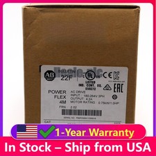 ALLEN BRADLEY POWERFLEX 4M AC DRIVE 240V 22F-B4P2N103 NEW US Free Tax