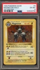 Pokemon Magneton Base Set Shadowless 1st Edition Holo Rare #9 PSA 6