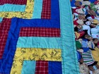 Handmade Quilt - Primary Colors - Teddy Bears In Sports - 59" x 48" — photo 6