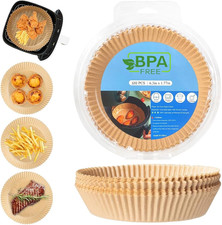 120 PCS round Air Fryer Liners Disposable for Ninja AF100UK AF160UK Tower T17021