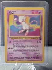 Pokemon Card Mew Black Star Promo RARE Lv. 23 151, Collection, LP.