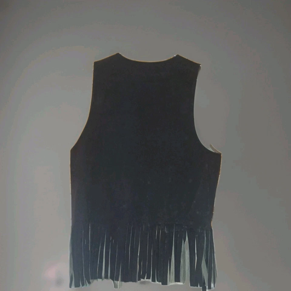 Chaleco con volantes vintage años 60 talla grande sin marca ~ usado  Foto 2 de 4