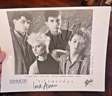 'Til Tuesday Publicity Photo Signed Aimee Mann Michael Hausman Epic Records