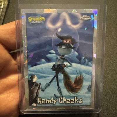 2025 Topps Chrome SpongeBob #112 Randy Cheeks Night Shift Manager Variation /25