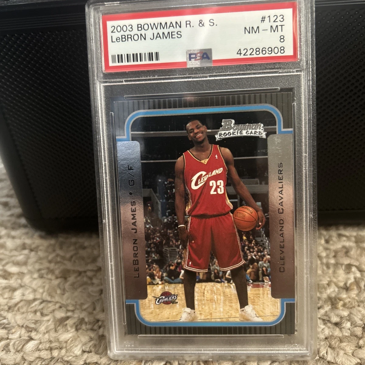 Bowman LeBron James Basketball Sports Trading Card Singles for