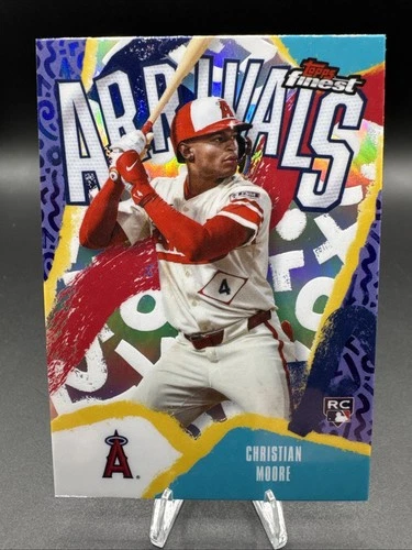 2026 Topps Finest Christian Moore Refractor (RAW)