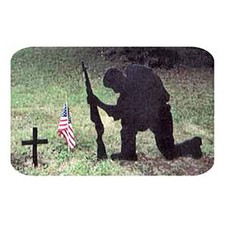 WOODCRAFT Project Paper Plan To Build Praying Soldier 9.1"L x 8.8"W, Black 