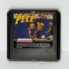 Accolade Sega Genesis Video Game Cartridge Pele! Soccer 1993 Good Condition