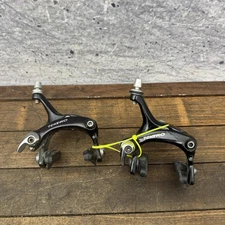 Tektro Road Bike Brake Calipers Set Front & Rear Dual Pivot Black Pair 395g