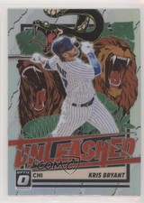 2021 Panini Donruss Optic Unleashed Holo Prizm Kris Bryant #UNL9 0b3