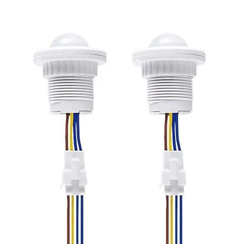 Interruptor Sensor Movimiento PIR para Luces LED 110V 220V Encendido Automático Paquete de 2 - Imagen 2 de 14