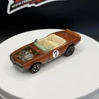 Vintage Hot Wheels Redline Light My Firebird Orange HTF - Fair, Repro # Decals