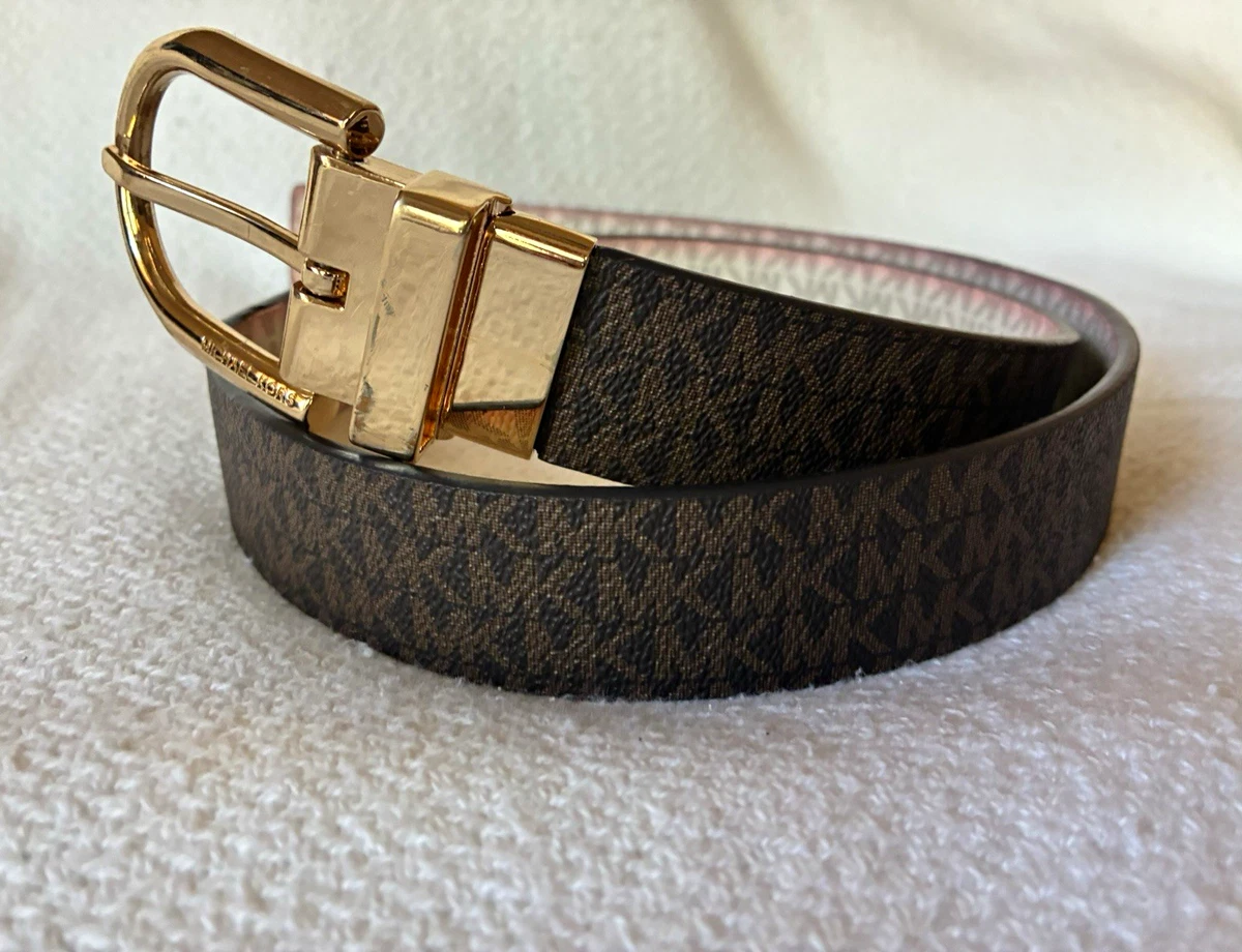 Michael Kors Leather Gold Belts for Women for sale | eBay