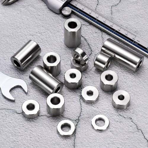 25pcs Stainless Steel Spacer 3/8" Bore x 3/4" OD x 15/16" Length - Afbeelding 6 van 6