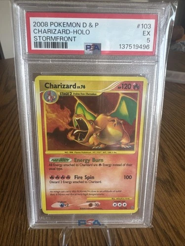 2008 Pokemon Diamond & Pearl Stormfront #103 Charizard-Holo