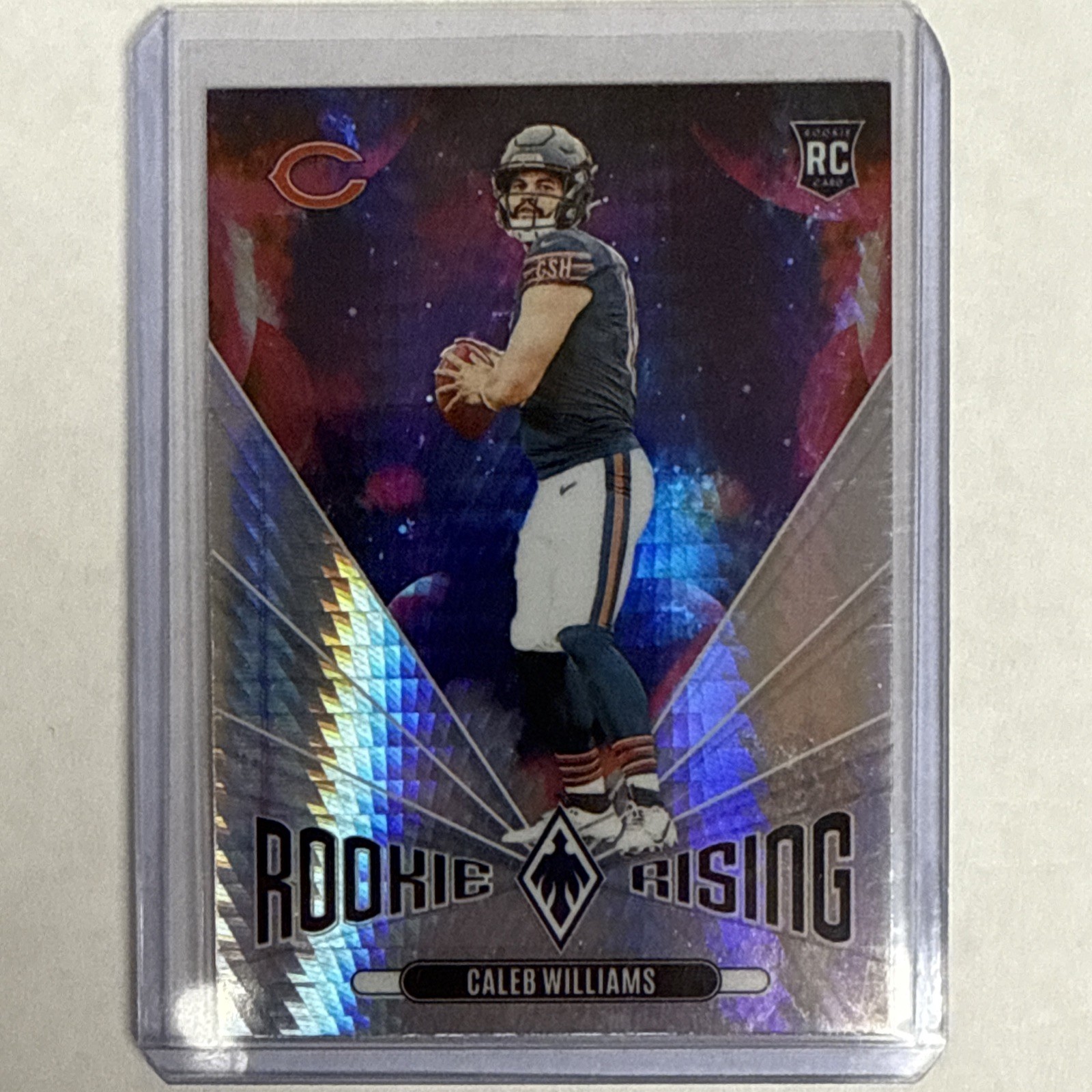 2024 Panini Phoenix Rookie Rising Caleb Williams Hyper Insert Chicago Bears