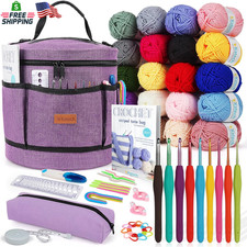 Katech Crochet Kit for Beginners, Beginner Crochet Kit for Adults-Crochet Kits I