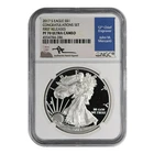 2017-S American Silver Eagle NGC PF-70 ULTRA CAMEO CONGRATULATIONS SET
