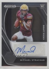 2021 Panini Prizm Draft Picks Mike Strachan Michael #DPA-MST Auto 1k0w