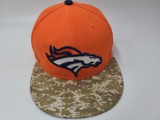 Denver Broncos Salute to Service Camo New Era 59Fifty Fitted 7 3/8 Hat Cap NFL