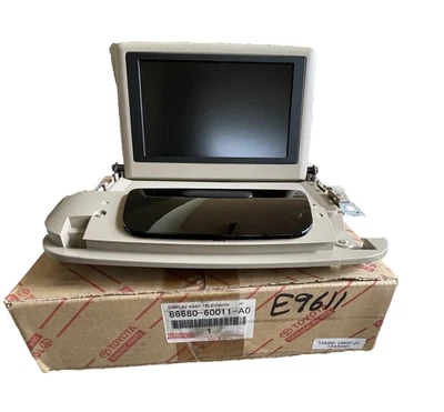 BRAND NEW LEXUS GX470 86680-60011-A0 REAR SEAT Television Display 2003-2005 - Image 1 of 4