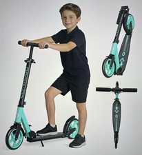Kick Scooter for Kids 5-12, Foldable Lightweight, 8 Wheels, 240 LBS Max