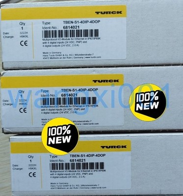 1PCS new original remote module TBEN-S1-4DIP-4DOP 6814021 fast delivery #am