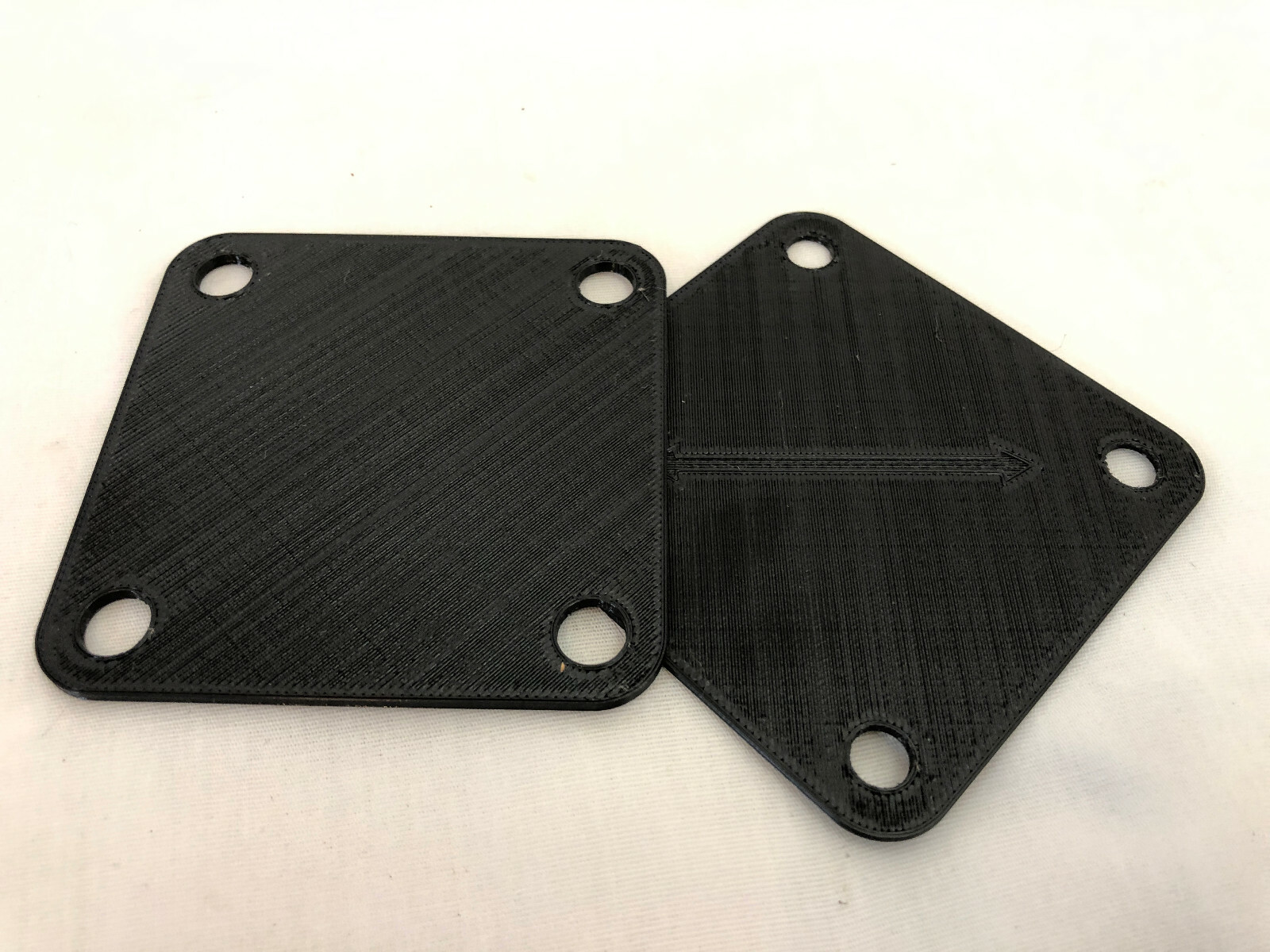 3D Printed Black Bass Drum Hole Cover Plate for Vintage Tama Superstar