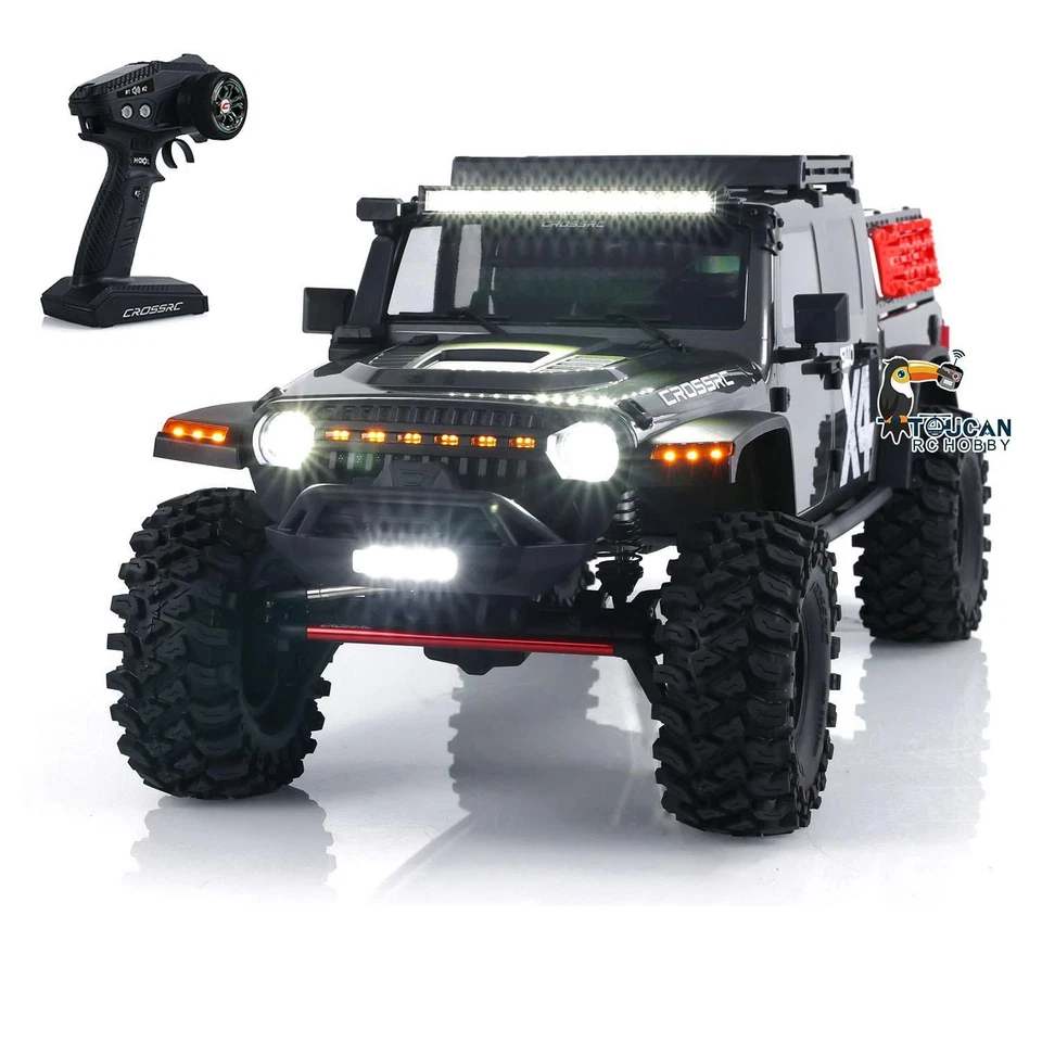 CROSSRC 1:8 RC 4x4 EMO X4 Vehículo todoterreno 4x4 Radio Control Oruga con Luz Foto 3 de 4