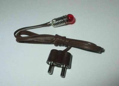 Kahlert 80804 Beleuchtung Fassung E5.5 3,5 Volt ROT NEU/OVP