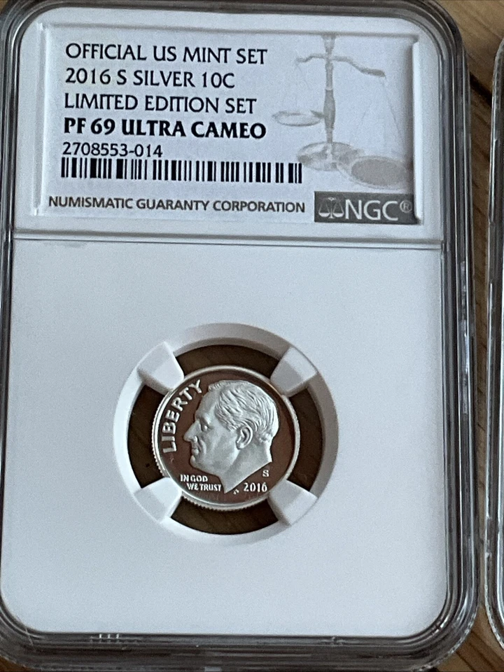 2016 LIMITED EDITION PROOF SET NGC PROOF 69 30TH ANNIVERSARY BROWN LABEL SET - Image 4 of 4