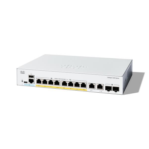 Cisco - Switching CATALYST 1200 8-PORT GE POE EXT PS 2X1G COMBO