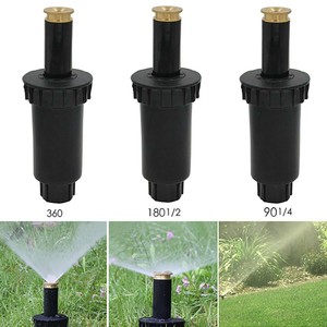 360° Garten Rasensprenger Gartensprenger Regner Sprenger Sprinkler Kreisregner