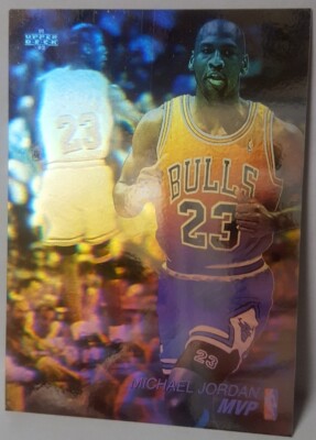 Michael Jordan Hologram Legend MVP 1991 Upper Deck Insert #4
