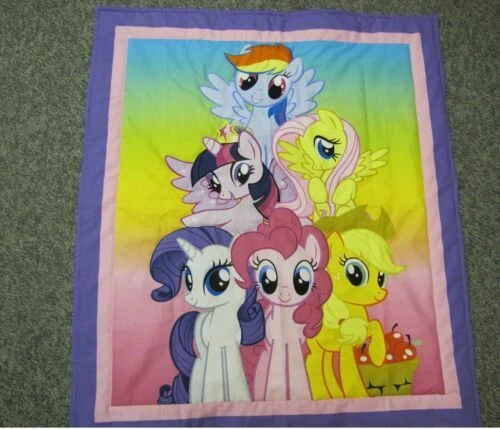Handmade My Little Pony Crib Nursery Bedding