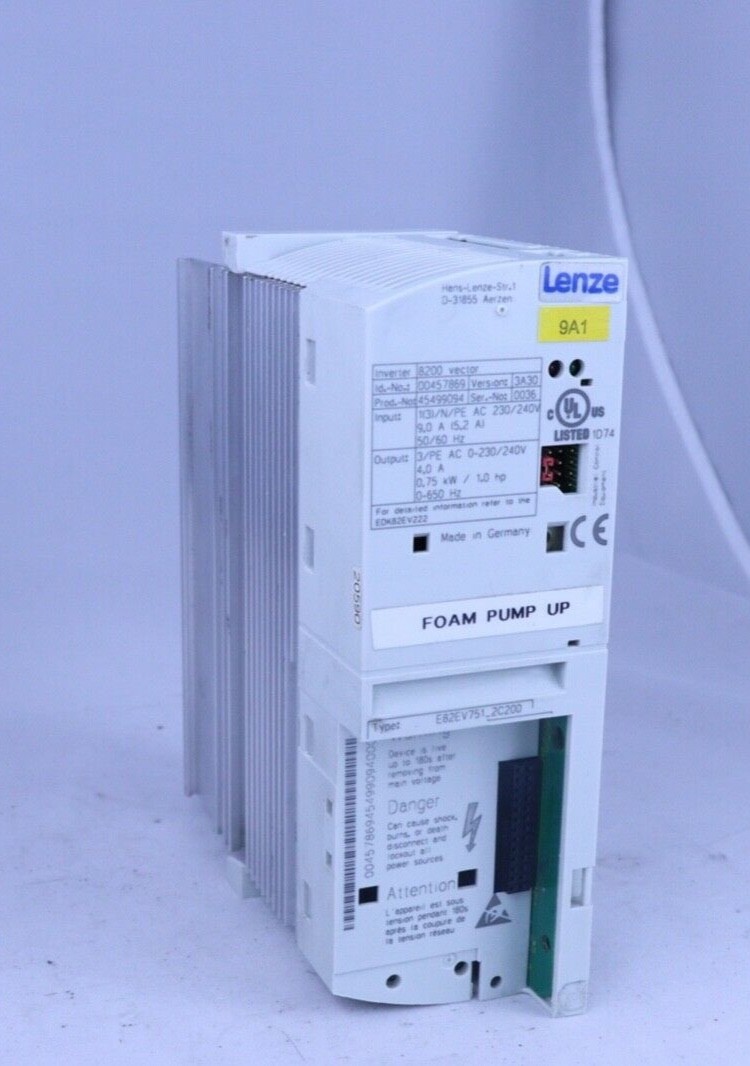 Hans-lenze-str.1 D-31855 arzen 8200 vector E82EV751 | eBay