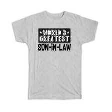 Gift T-Shirt : World Greatest SON-IN-LAW Family Christmas Birthday