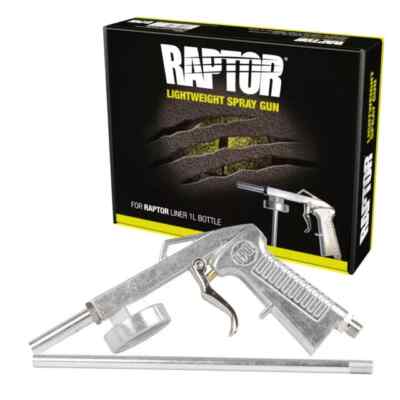 1x ORIGINAL Upol Gravitex Raptor Bedliner Spritzpistole Schultz Steinschlag Anwendung