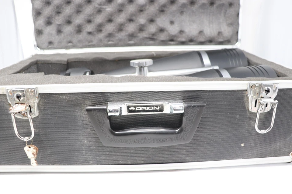 Orion GiantView 25x100 Astronomy Binoculars 2.5 Degrees Bak-4 #9326 W/ Hard Case - Image 2 of 4