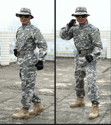 BDU Uniform Military Hunting Suit Wargame COAT&PANTS Set Tactical Suits ACU