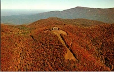 Postcard Chatsworth Georgia Ga Cohutta Lodge And Restaurant Atop Fort Mountain