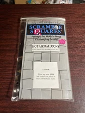 B Dazzle Scramble Squares Puzzle Hot Air Balloons