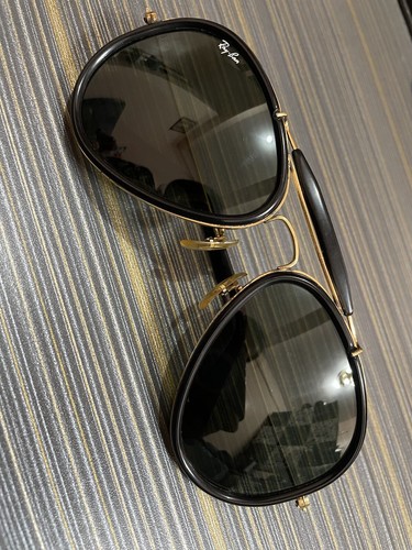 Rare Vintage 1980s Rayban B&L Aviator 62x14mm - Picture 4 of 8