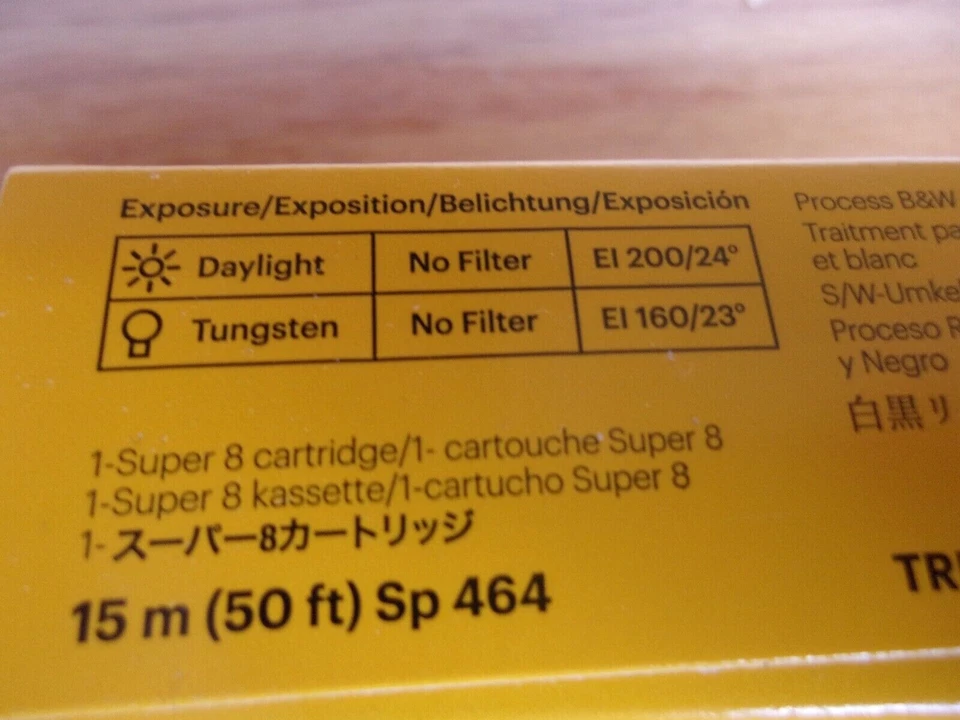 Kodak Tri-X 7266 Super-8 B&W Reversal Film - NEW Fresh 2025 stock - SEE VIDEO - Image 4 of 4